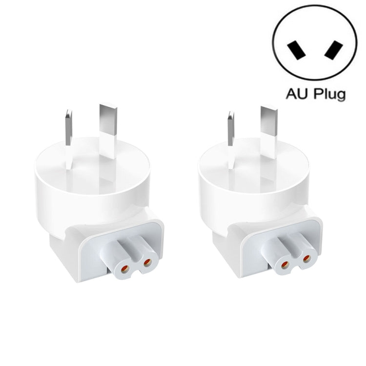 Adattatore di alimentazione XJ01 da 2 pezzi per caricabatterie iPad 10W 12W e caricabatterie serie MacBook, spina AU, AU Plug Adattatore di alimentazione XJ01 da 2 pezzi per caricabatterie iPad 10W 12W e caricabatterie serie MacBook, spina AU, AU Plug
